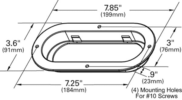 Grote Turn Signal Light Bracket 43723
