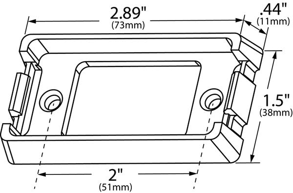 Grote Turn Signal Light Bracket 43970