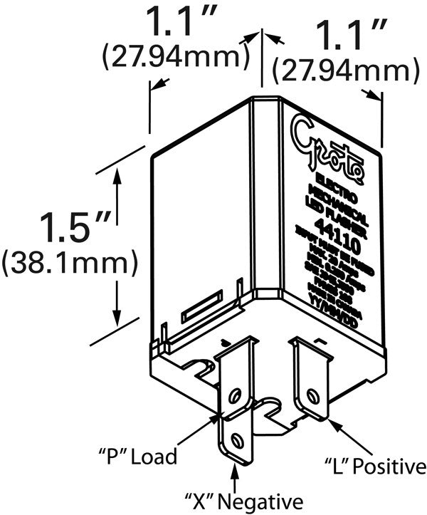 Grote Turn Signal Flasher 44110