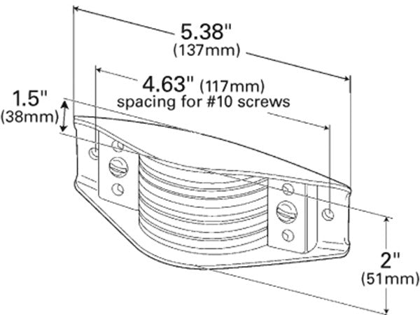 Grote Side Marker Light 45012