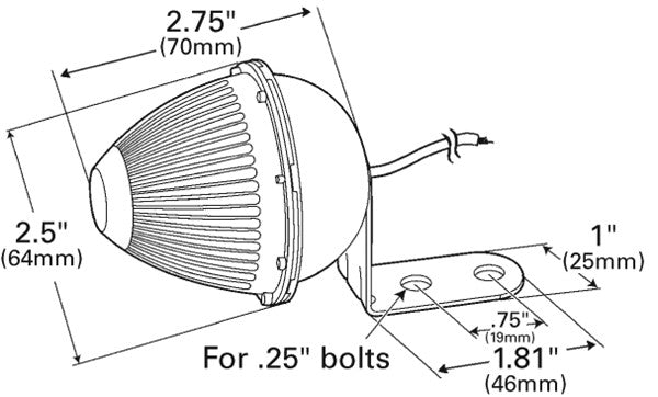 Grote Side Marker Light 45022
