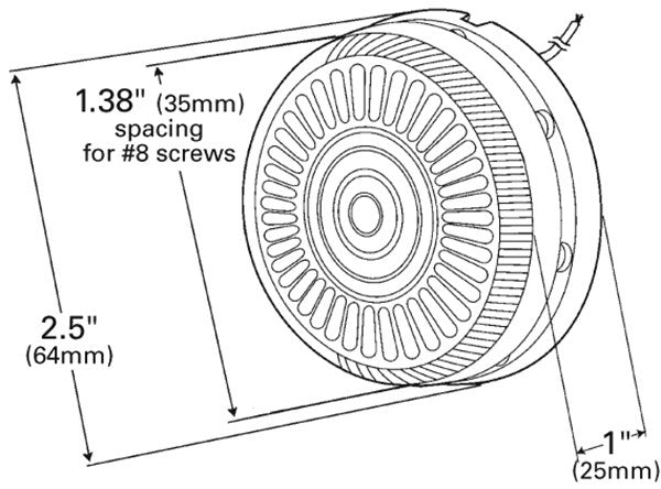 Grote Side Marker Light 45412