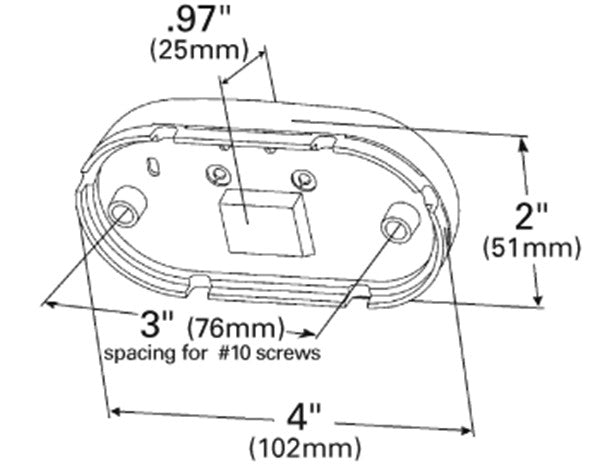 Grote Side Marker Light 45432