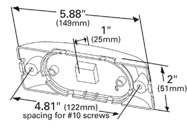 Grote Side Marker Light 45462
