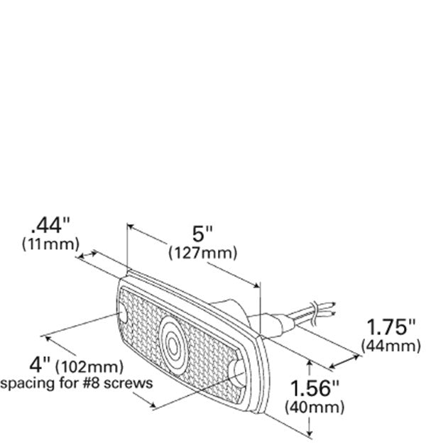 Grote Side Marker Light 45712