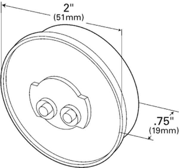 Grote License Plate Light 45821