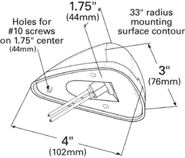 Grote Side Marker Light 46003