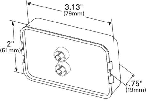 Grote Side Marker Light 47502
