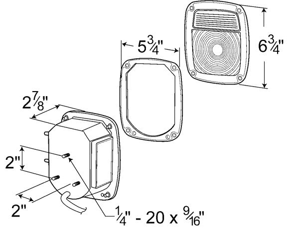 Grote Tail Light 52812