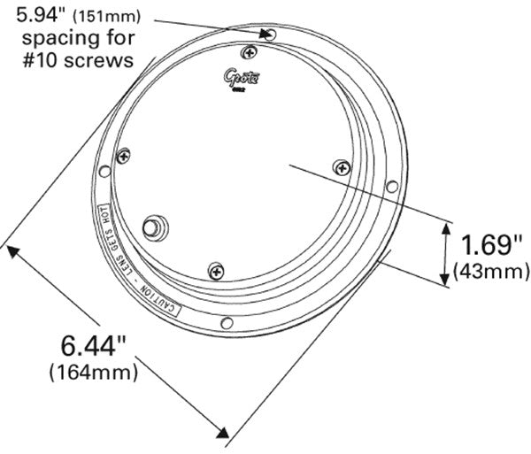 Grote Dome Light 61821