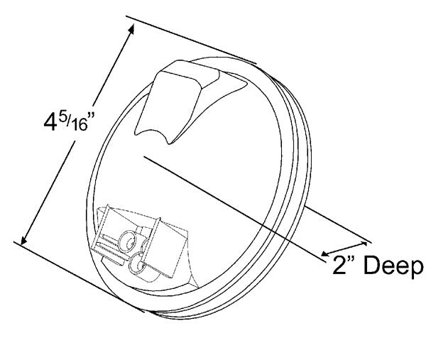 Grote Back Up Light Assembly 62171