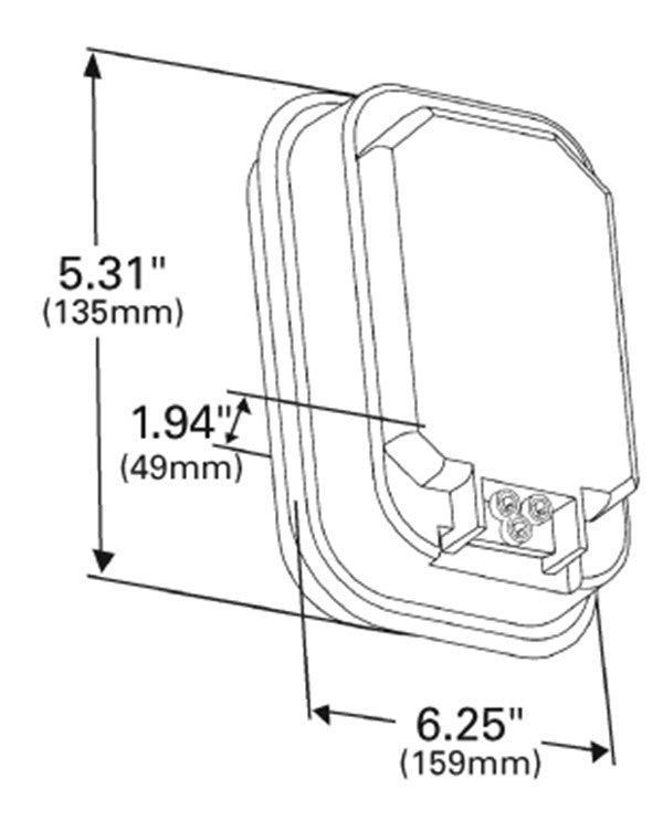 Grote Back Up Light Assembly 62381