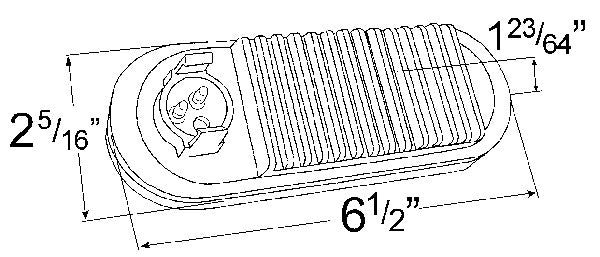 Grote Back Up Light Assembly 62561