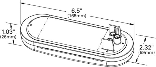 Grote Back Up Light Assembly 62751