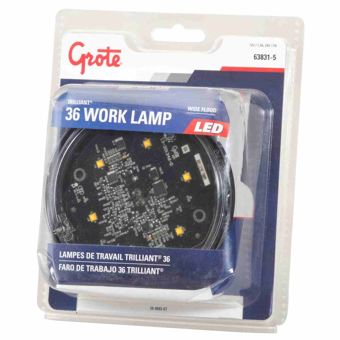 Grote Vehicle-Mounted Work Light 63831-5