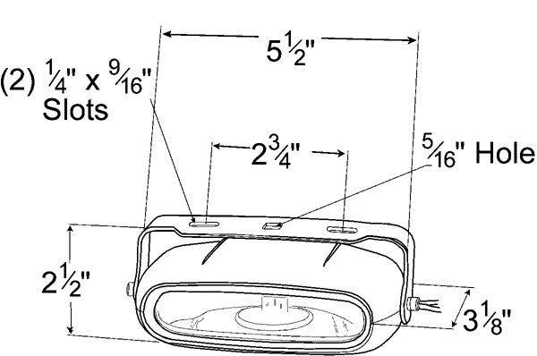 Grote Headlight Set 64371-5