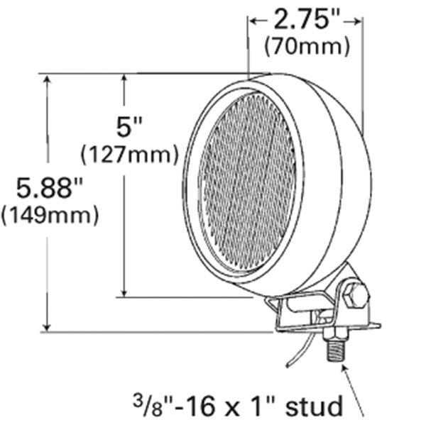 Grote Vehicle-Mounted Work Light 64931