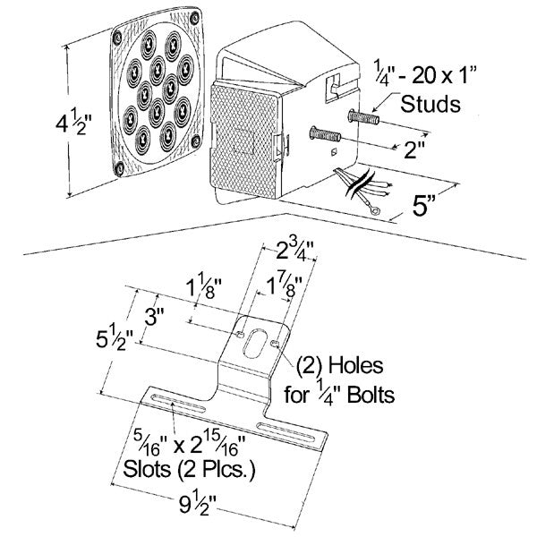 Grote Trailer Light 65320-5