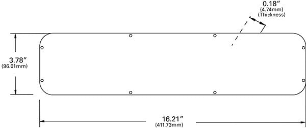 Grote Headlight Lens Housing 94621
