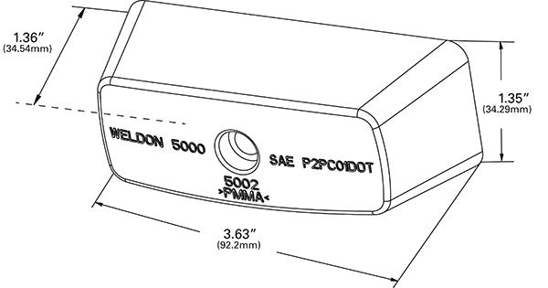 Grote Side Marker Light Lens 99803