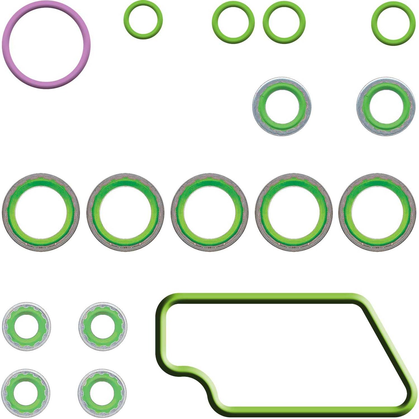 Global Parts Distributors LLC A/C System O-Ring and Gasket Kit 1321412