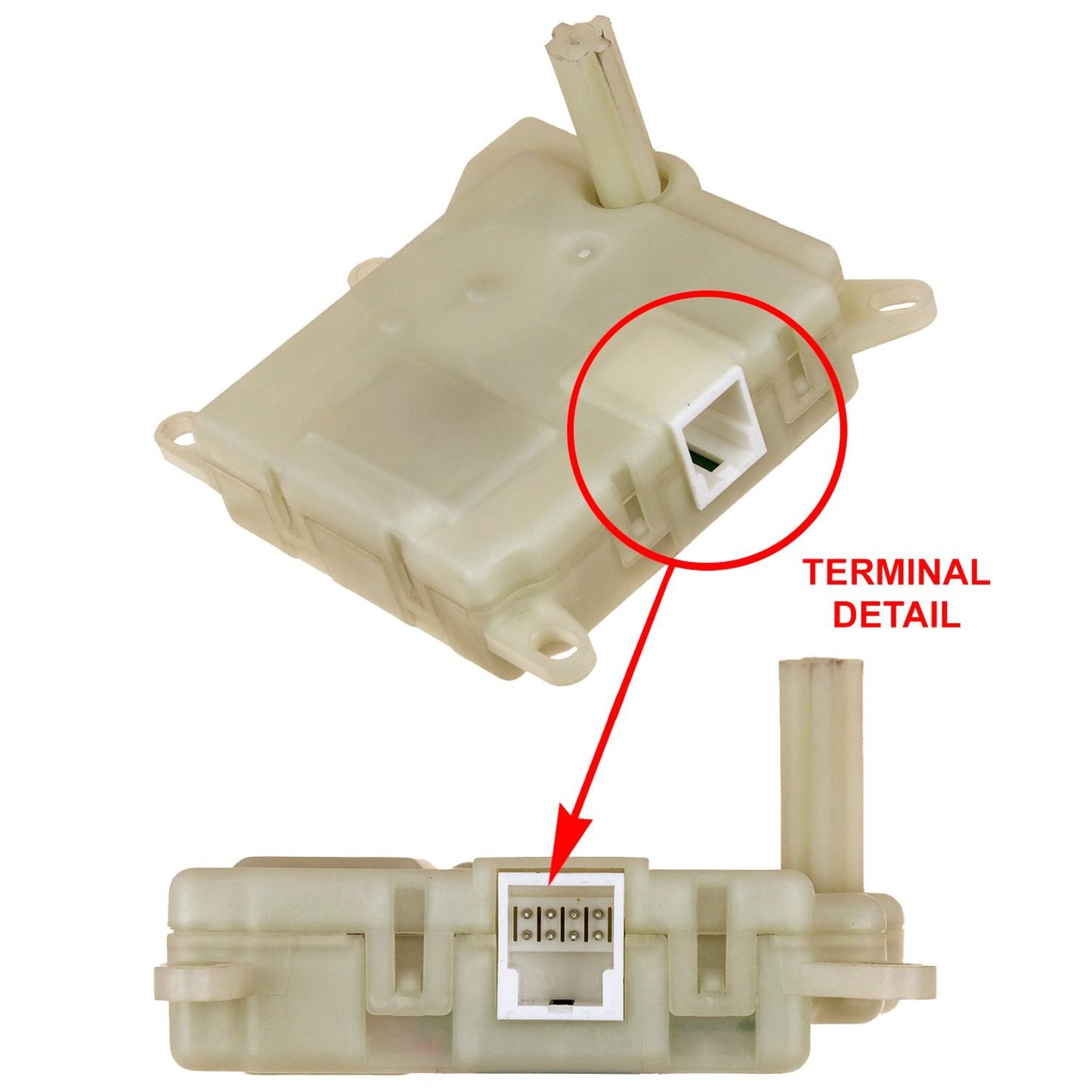 Global Parts Distributors LLC HVAC Blend Door Actuator 1711907
