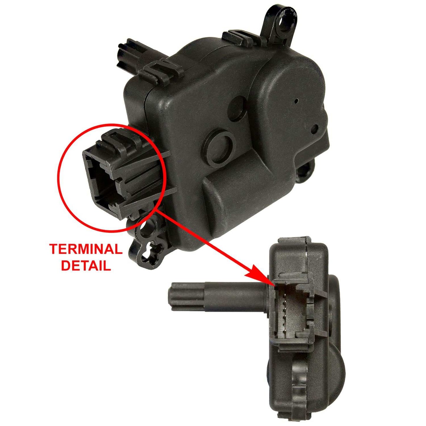 Global Parts Distributors LLC HVAC Blend Door Actuator 1712235