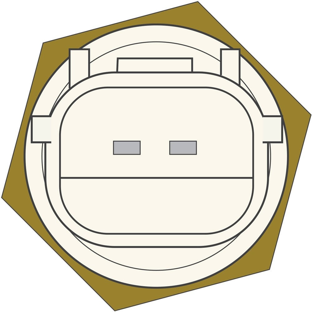 Global Parts Distributors LLC Engine Coolant Temperature Sensor 1712488