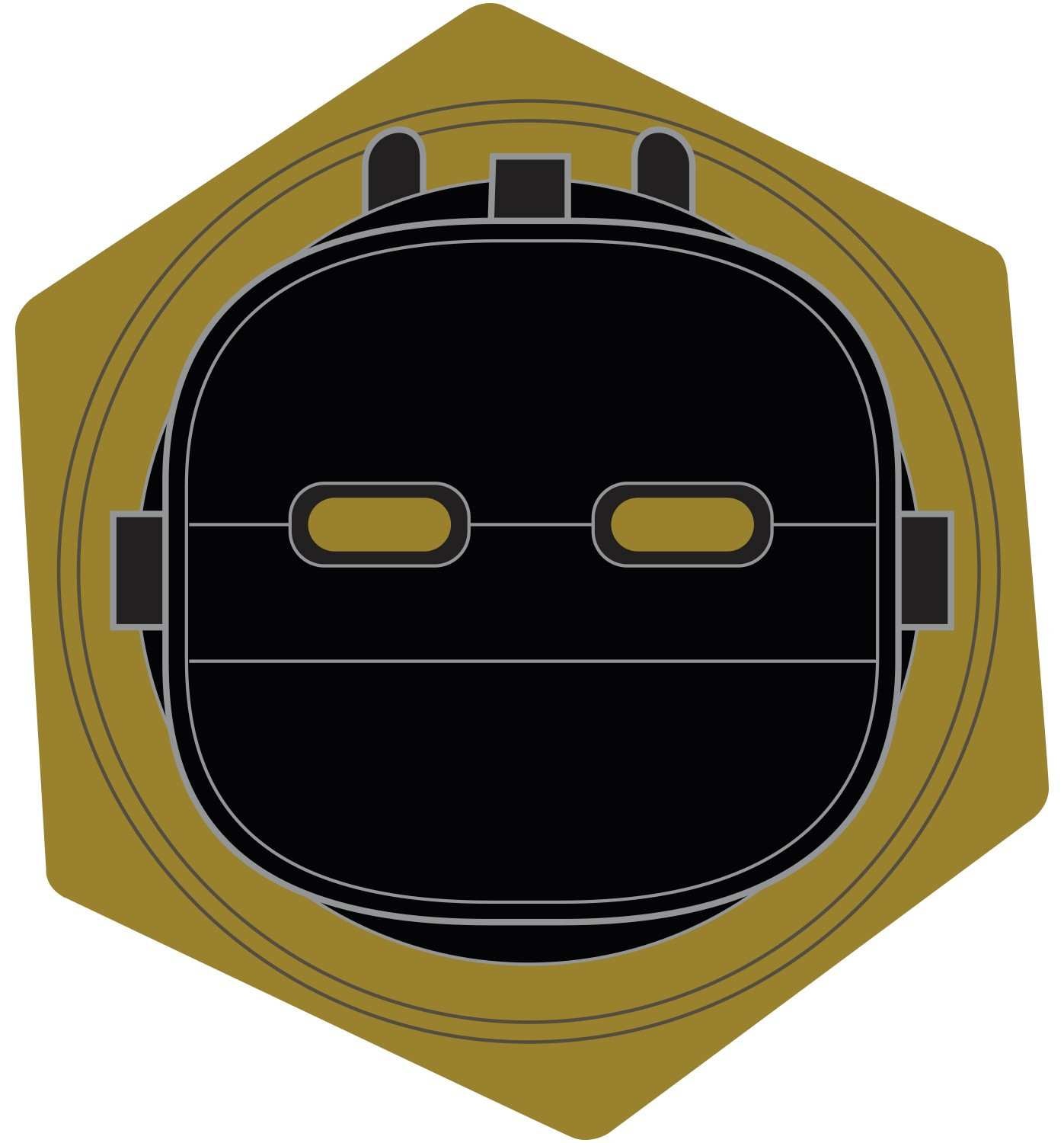 Global Parts Distributors LLC Engine Coolant Temperature Sensor 1712658