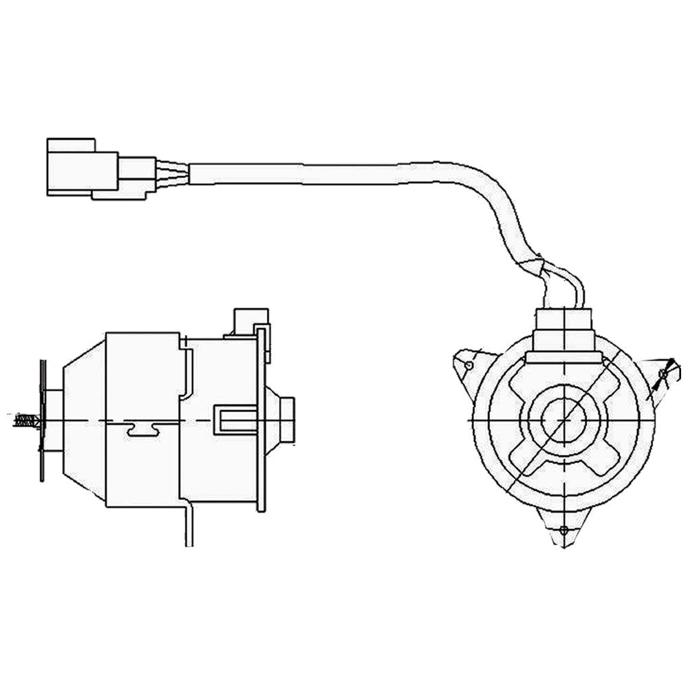 Global Parts Distributors LLC Engine Cooling Fan Motor 630270