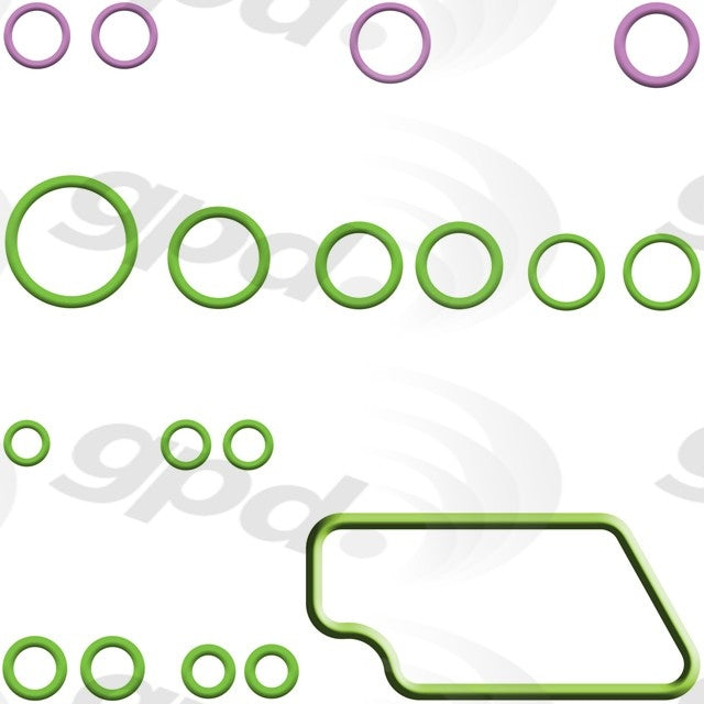 Global Parts Distributors LLC A/C Receiver Drier Kit 9441902