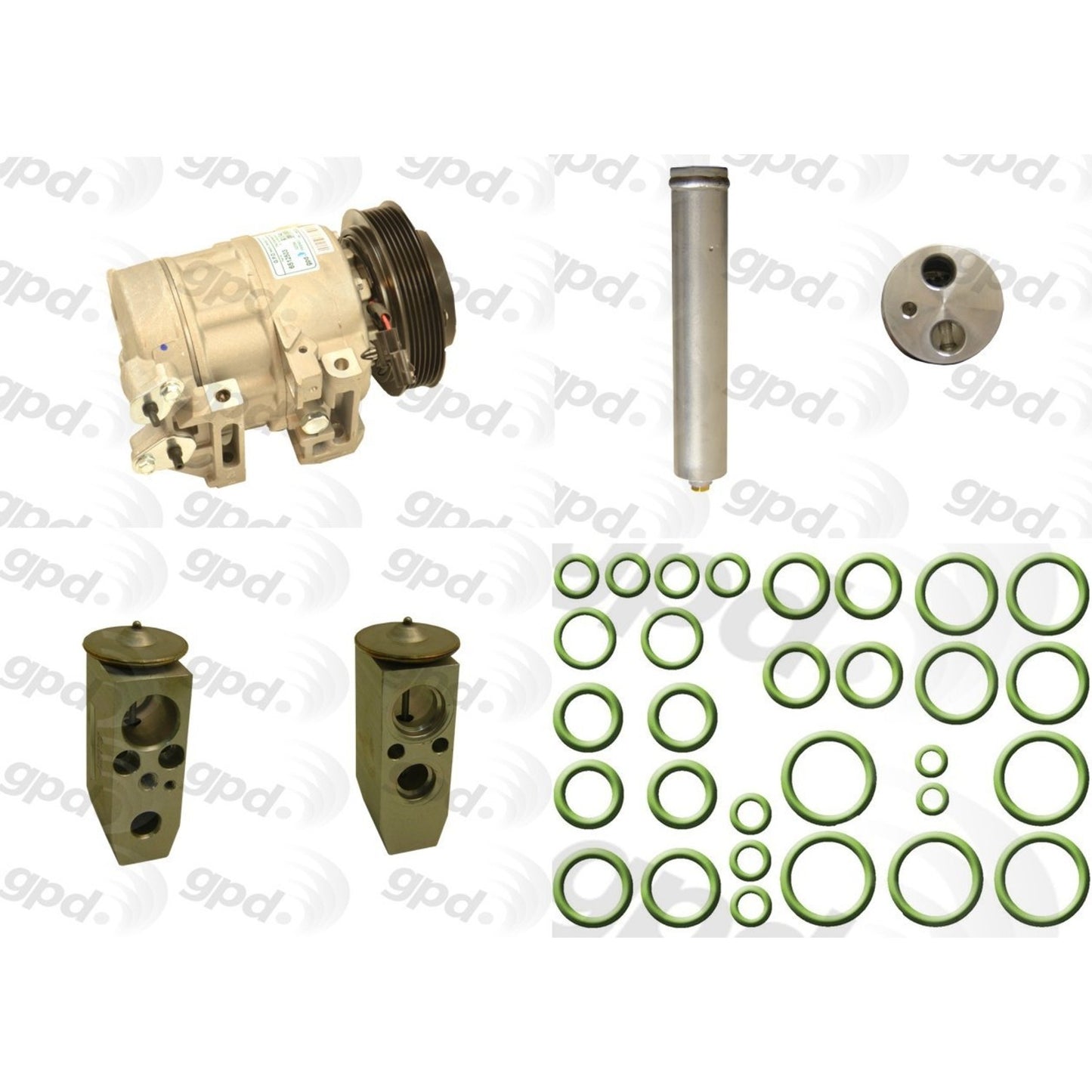 Global Parts Distributors LLC A/C Compressor 9644793