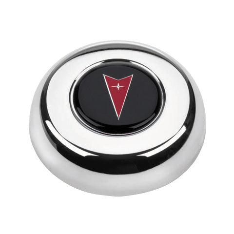 Grant Chrome Button-Pontiac Steering Wheels and Components Horn Buttons main image