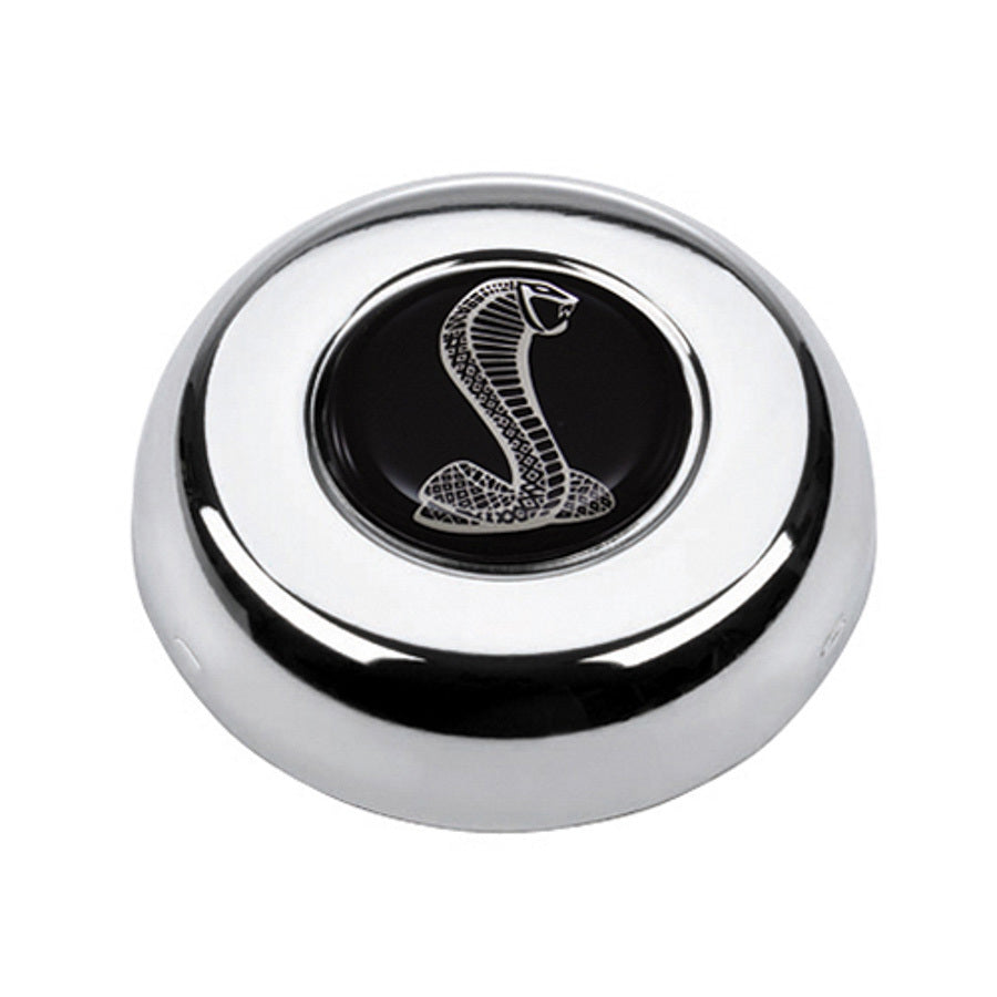 Grant Chrome Horn Button-Cobra Steering Wheels and Components Horn Buttons main image