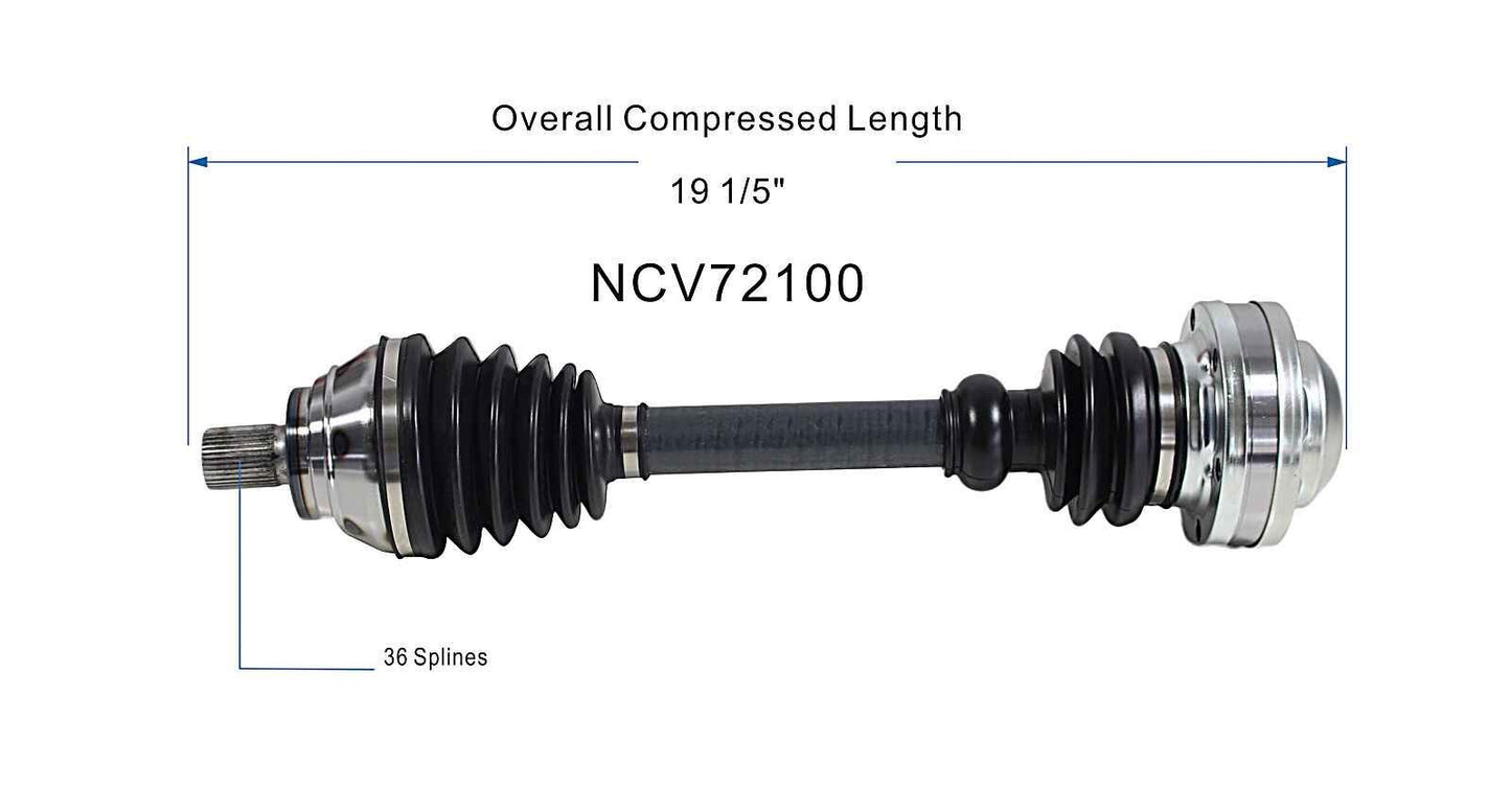 GSP CV Axle Assembly NCV72100 image 6