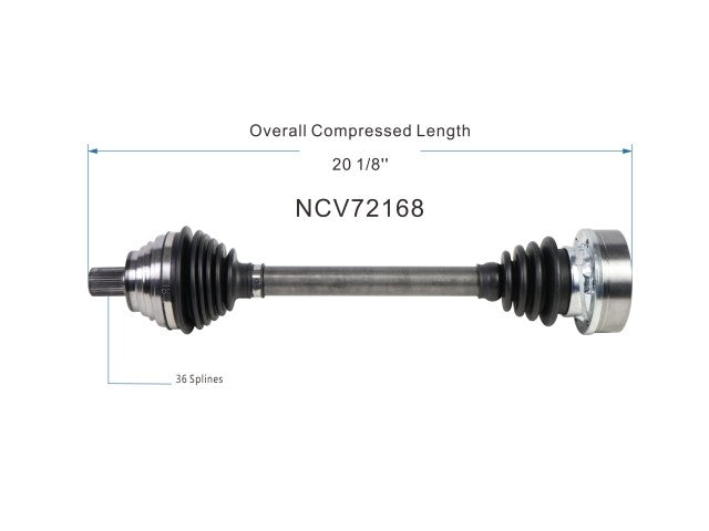 GSP CV Axle Assembly NCV72168