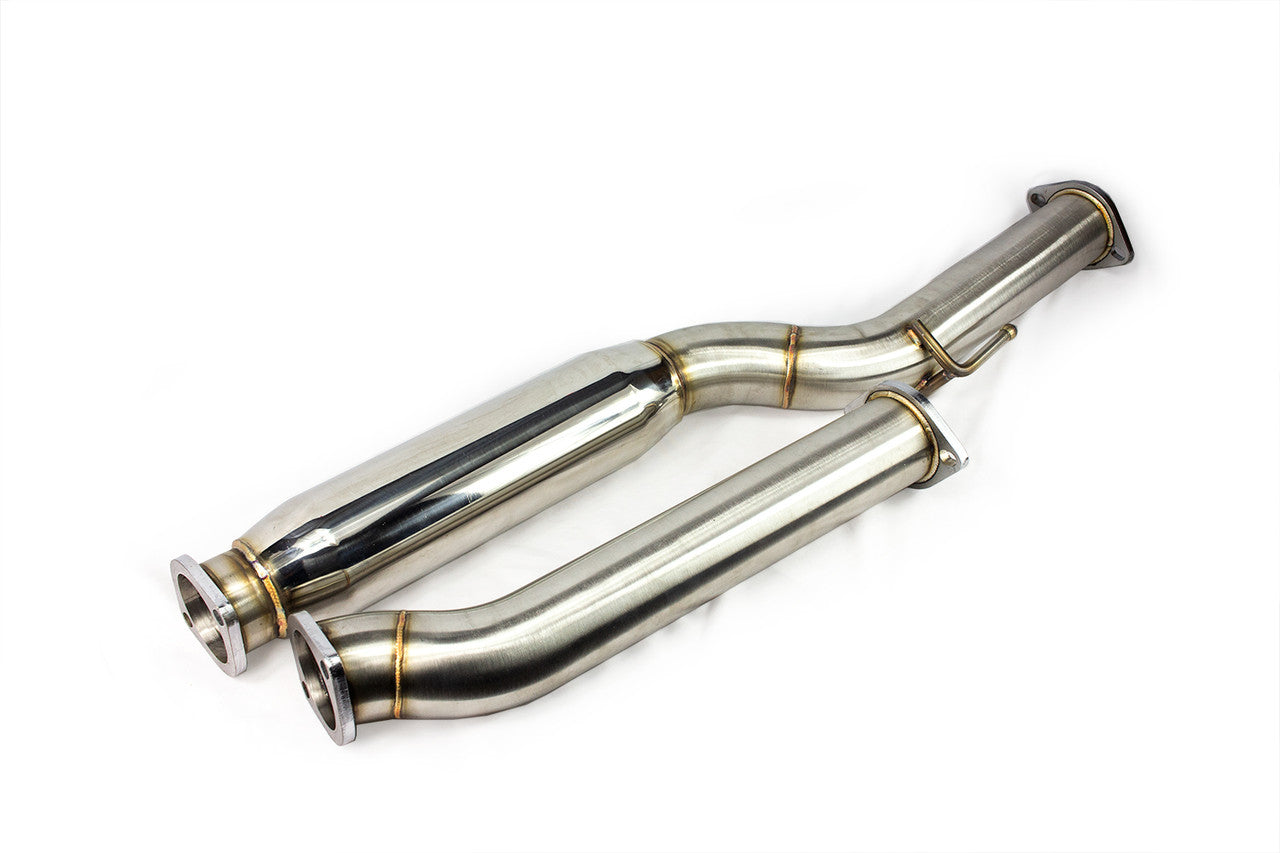 ISR Performance GT Single Exhaust - 2009+ Hyundai Genesis Coupe 2.0T - Burnt Tips IS-GT-GEN20-BT
