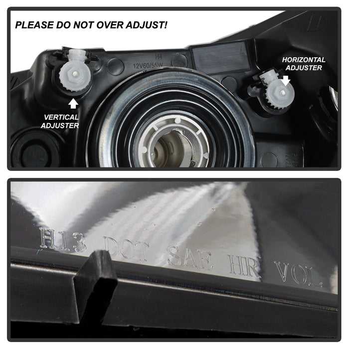 SPYDER xTune Chevy Cruze 11-15 Passenger Side Halogen Headlight - OEM R HD-JH-CCRZ11-OE-R 9937095