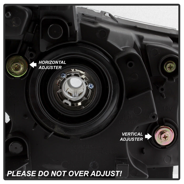 SPYDER xTune Mitsubishi Lancer 08-15 Driver Side Headlights - OEM Left HD-JH-ML08-OE-L 9937453