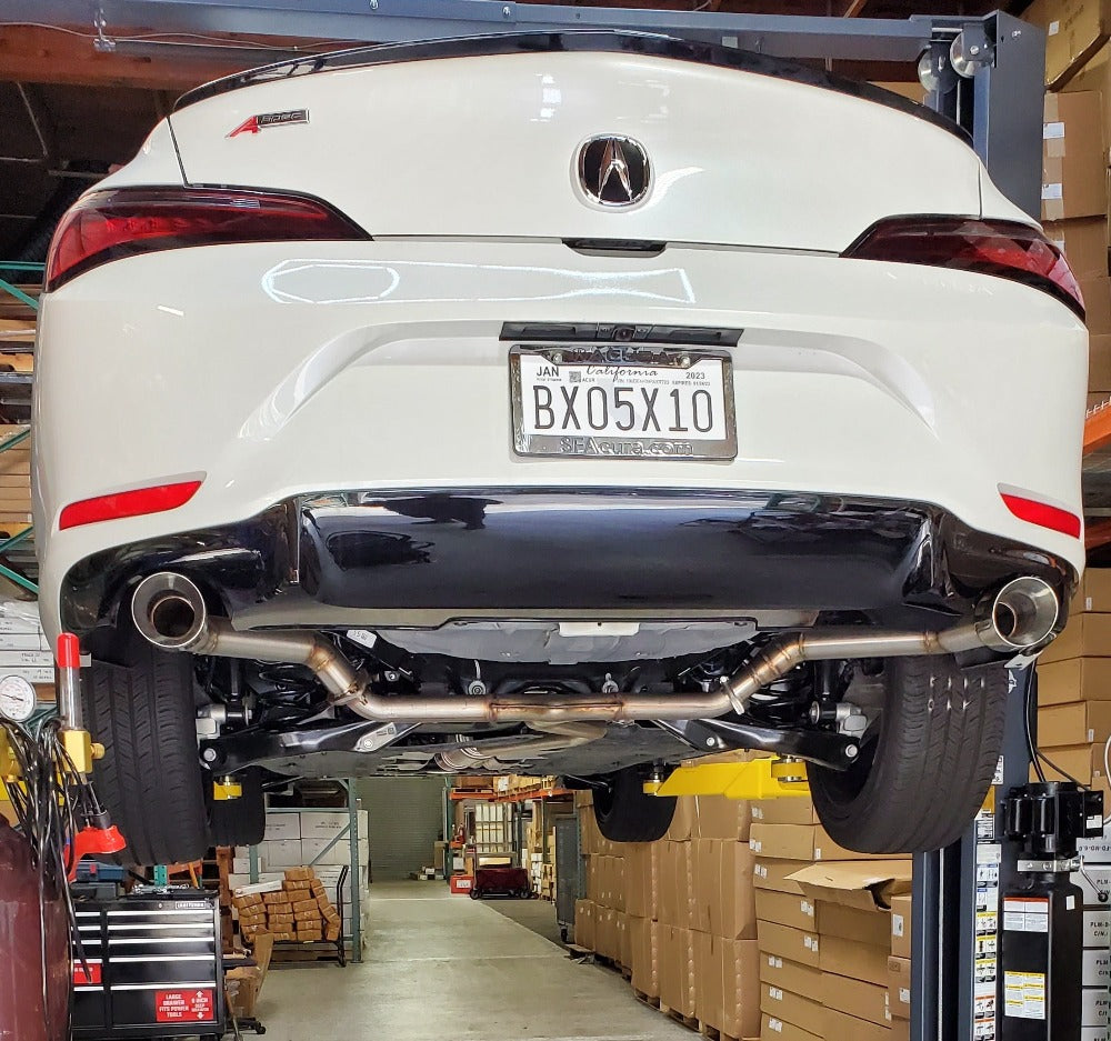 PrivateLabelMfg Axle-back Exhaust Muffler Delete 2023+ Acura Integra 2022+ Civic 1.5T