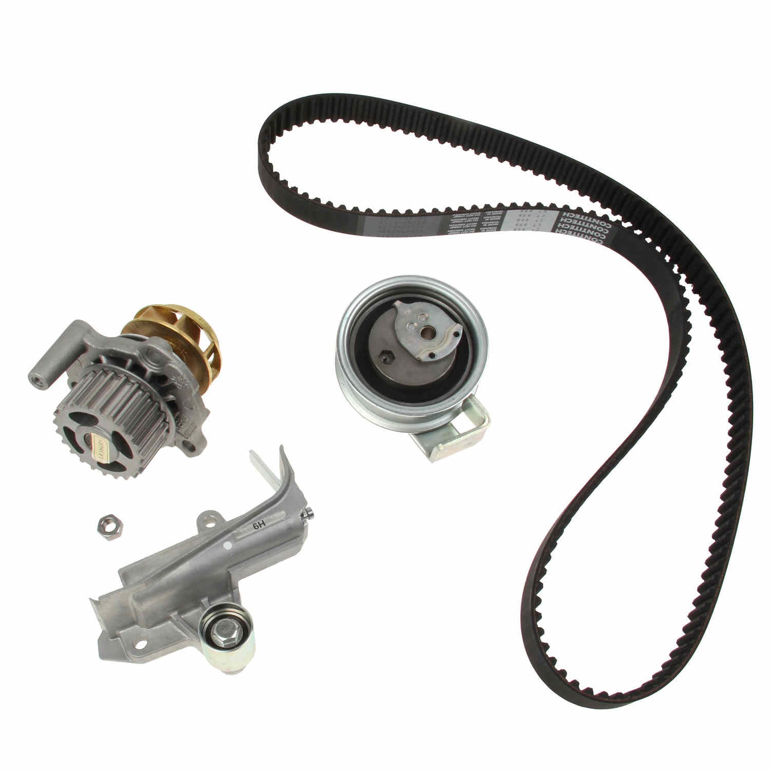 Hepu Engine Timing Belt Kit with Water Pump