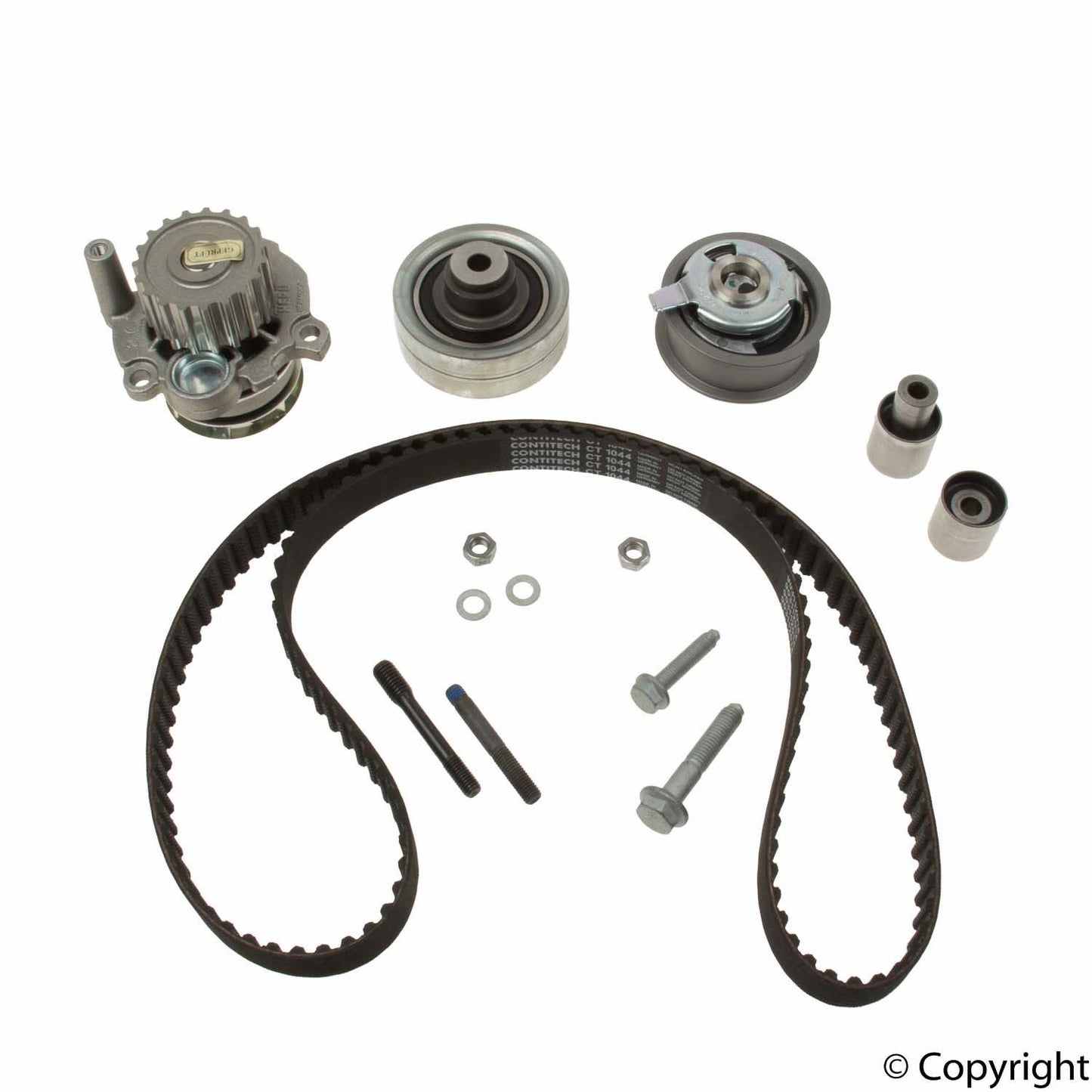 Hepu Engine Timing Belt Kit with Water Pump