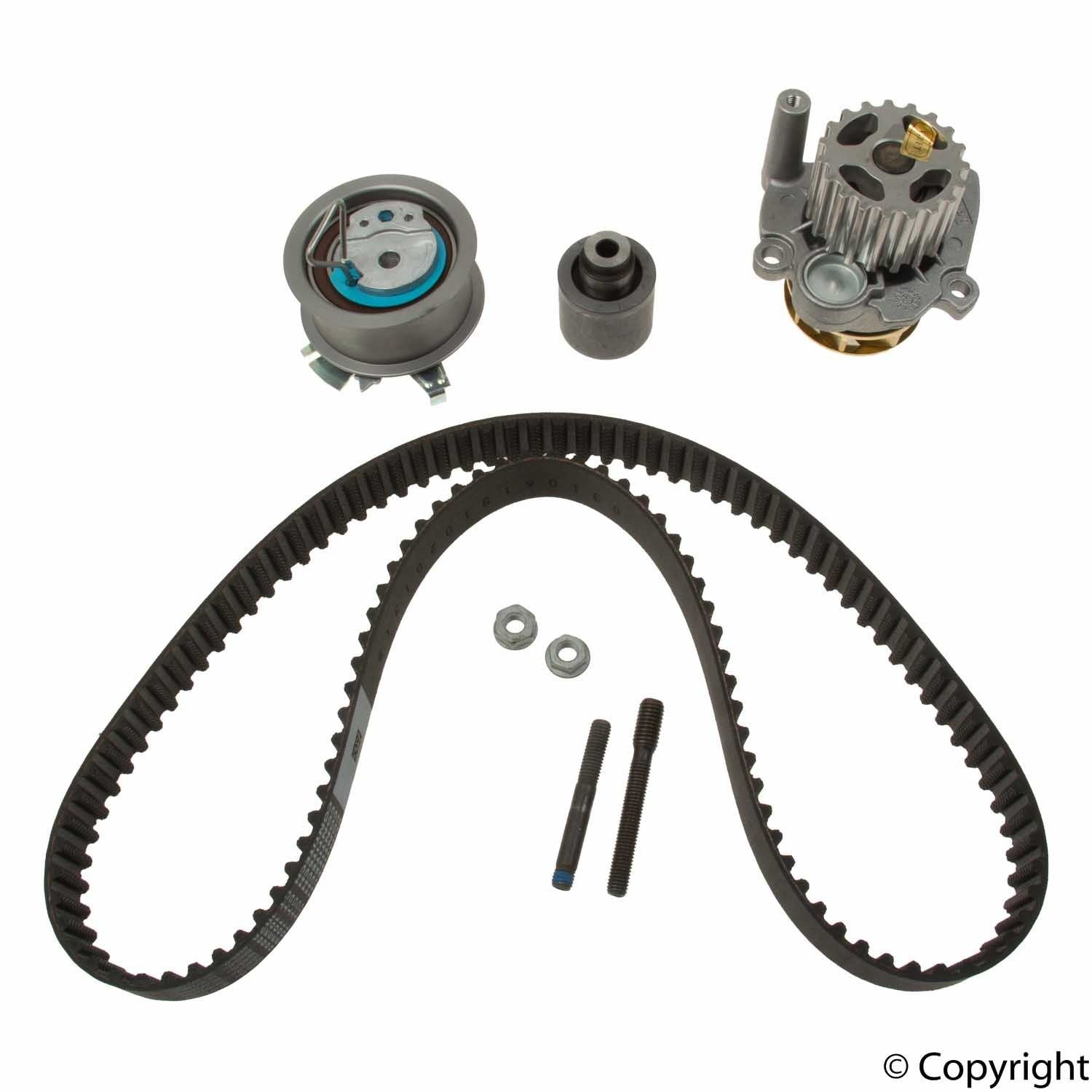 Hepu Engine Timing Belt Kit with Water Pump