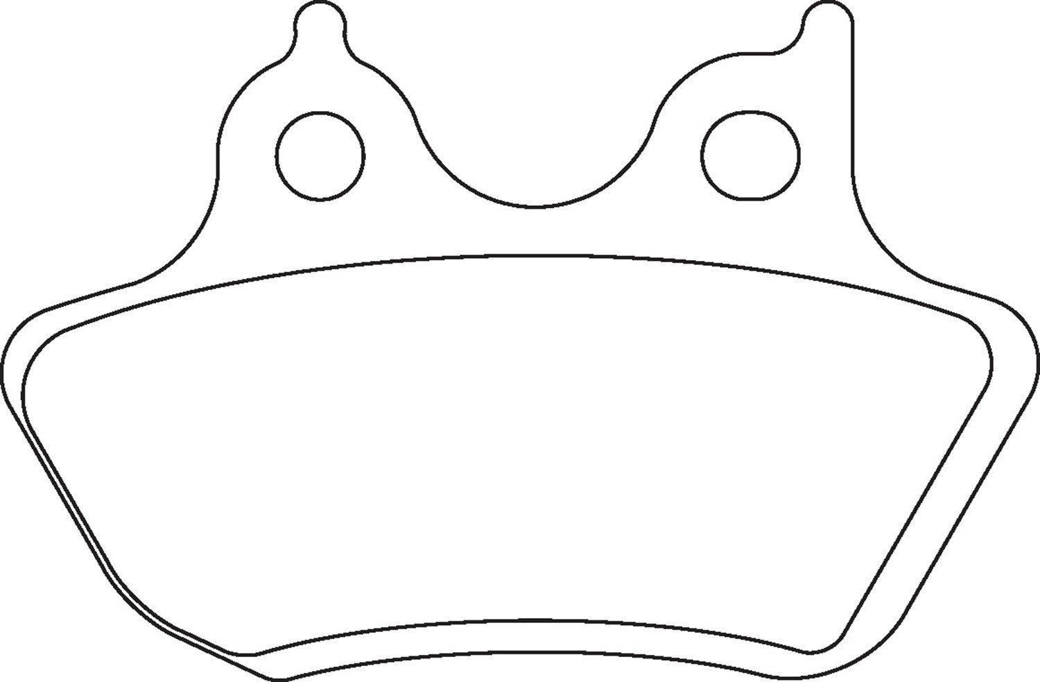 Hawk Non-Asbestos Organic; Disc Brake Pads