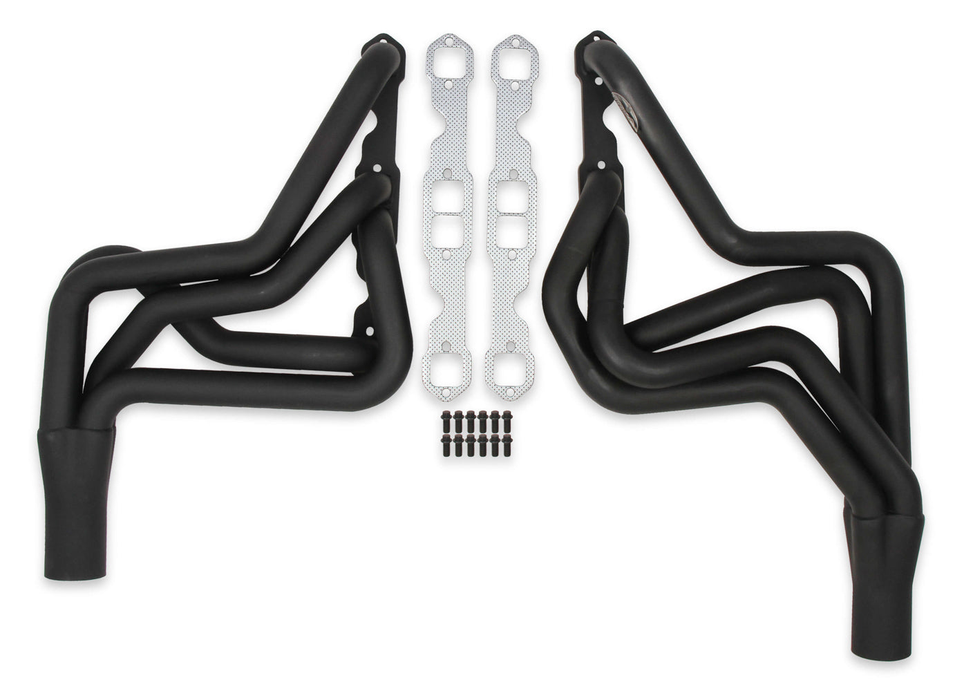HOOKER SBC Headers Street Stock 1-5/8IN Black Painted main image