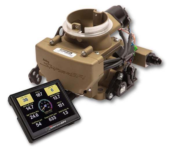 HOLLEY Sniper EFI 2GC Small Bore Classic Gold Fuel Injection Systems and Components - Electronic Electronic Fuel Injection Systems main image