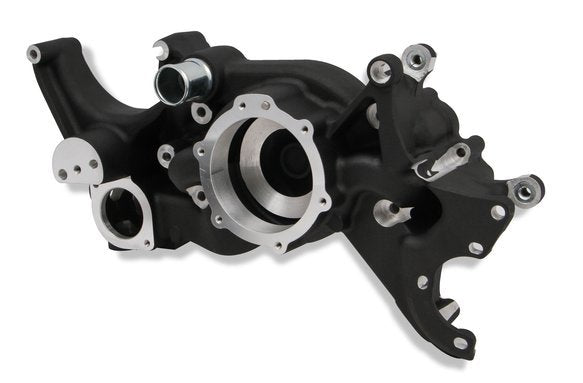 Holley GM LS Cooling Manifold Black Water Pumps Water Pump Components main image