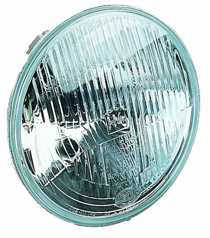 Hella 178mm (7in) H4 12V 60/55W Single High/Low Beam Headlamp 002395991