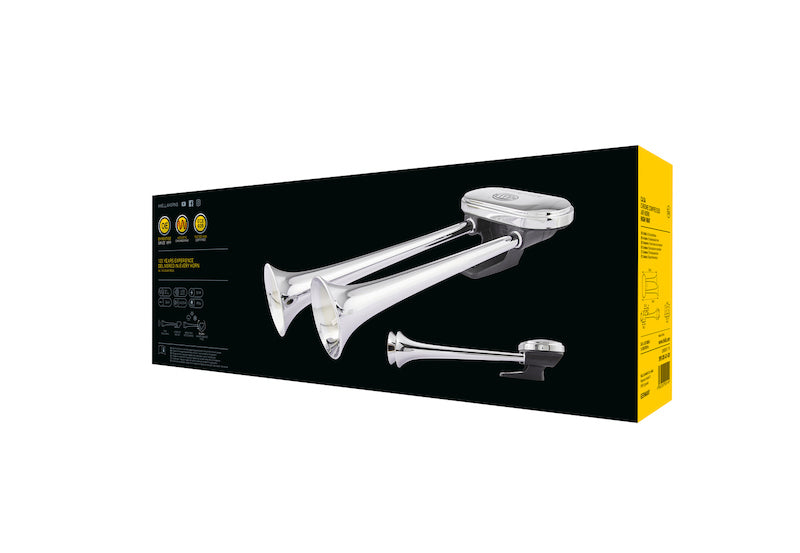 Hella Horn Kit Air 2Trumpet Hghway 005411001