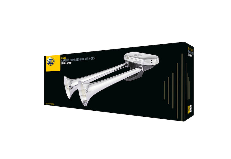 Hella Horn Kit Air 2Trumpet Hghway 005411001